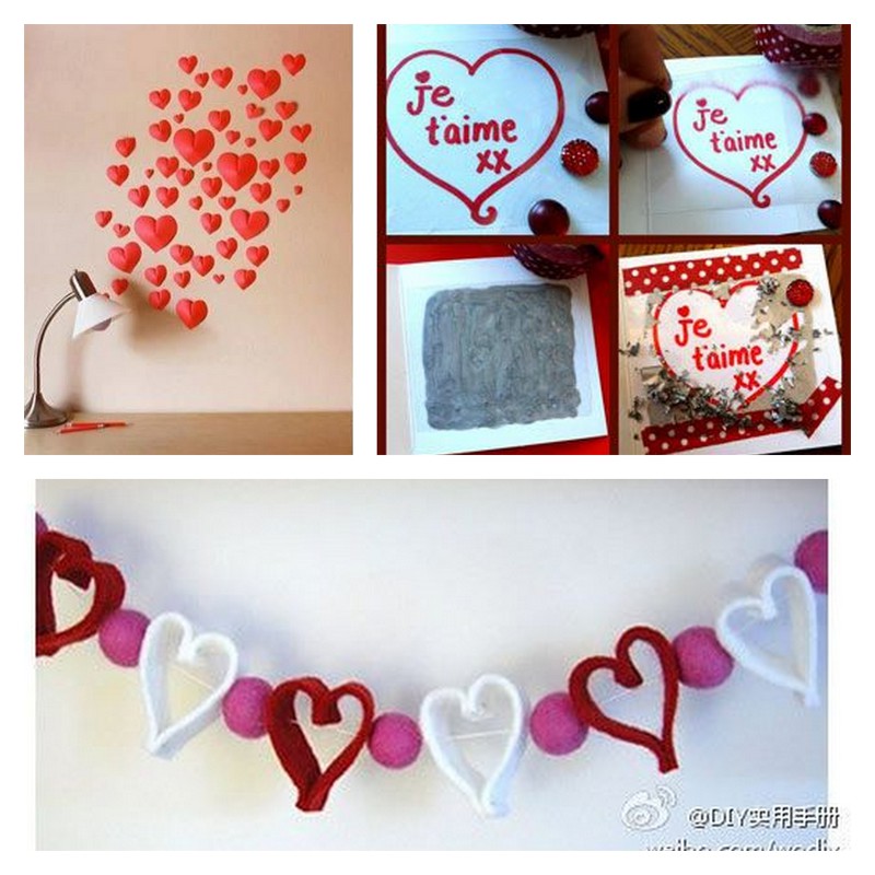 Idées bricolage de Saint Valentin et décoration à faire soi-même