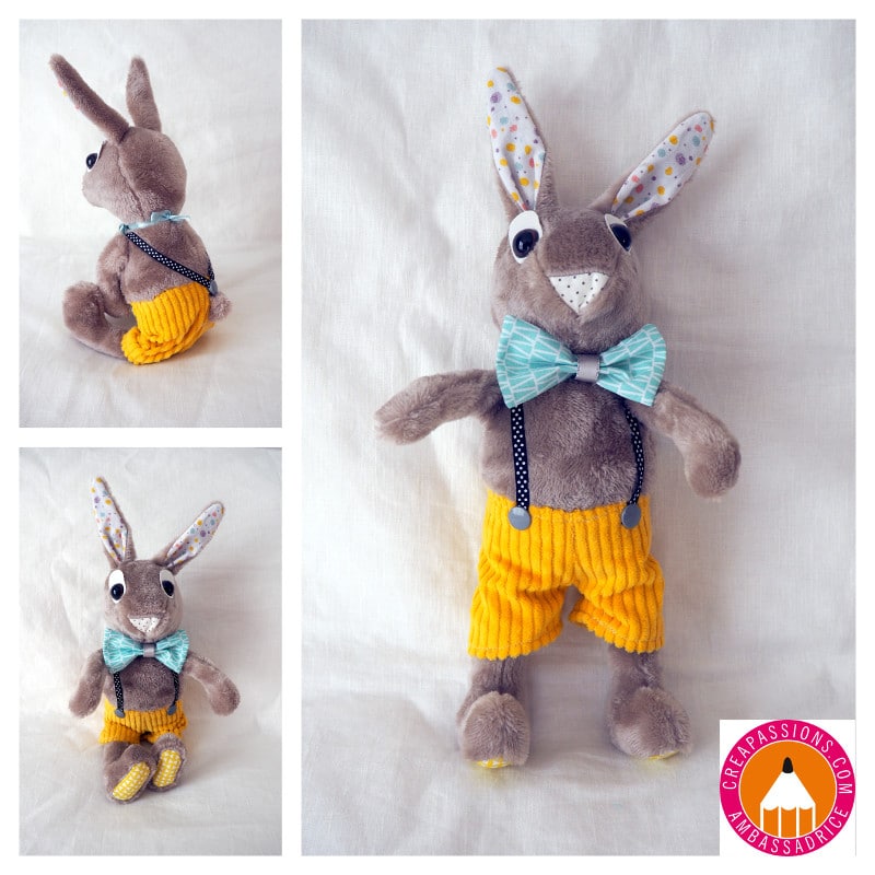 Ambassadrice creapassion : Jojo le lapin ! Couture pour enfant - Isastuce